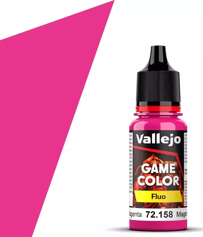 Vallejo 72.158 Game Color Fluorescent Magenta 18ml