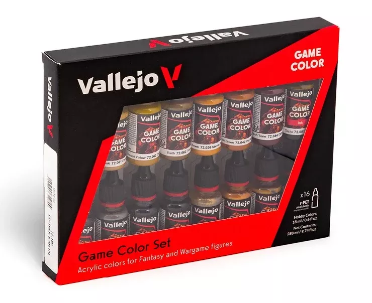 Vallejo 72.189 Game Color New Effects Color Series Set
