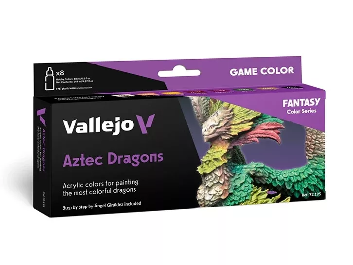Vallejo 72.195 Game Color New Aztec Dragons