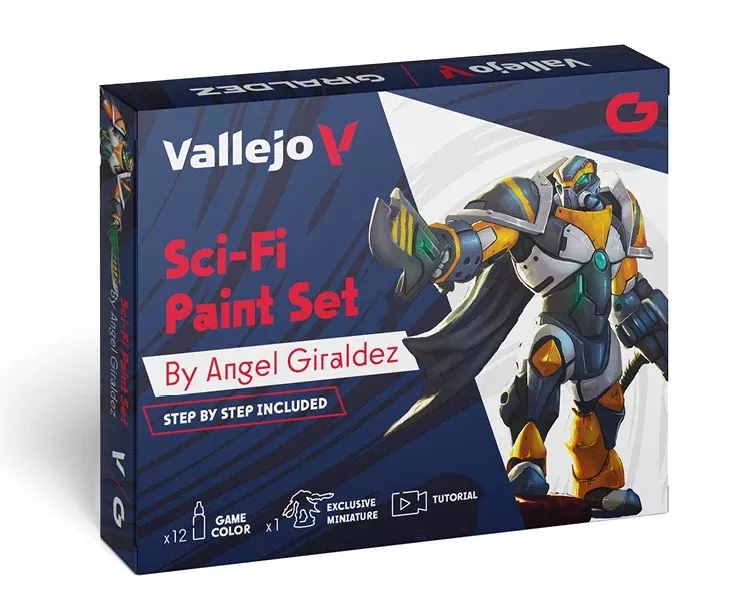 Vallejo 72.313 Game Color Sci-Fi 12 Color Set
