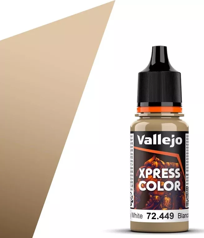 Vallejo 72.449 Express Color Mummy White 18ml