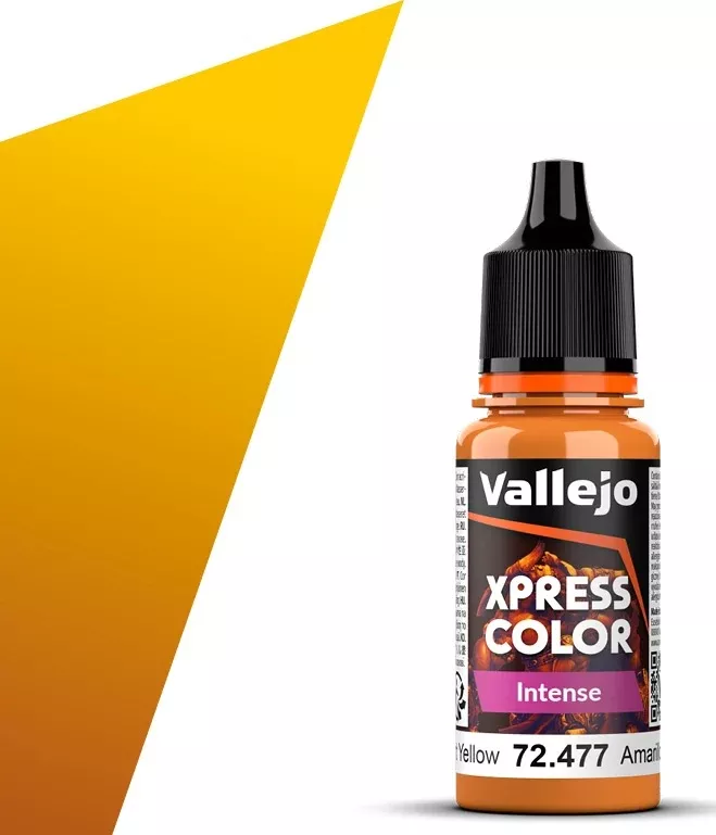 Vallejo 72.477 Express Color Dreadnought Yellow 18ml