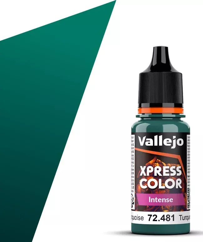 Vallejo 72.481 Express Color Heretic Turquoise 18ml