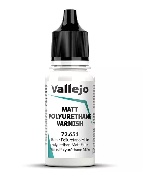 Vallejo 72.651 Game Color Matt Poly Varnish 18ml
