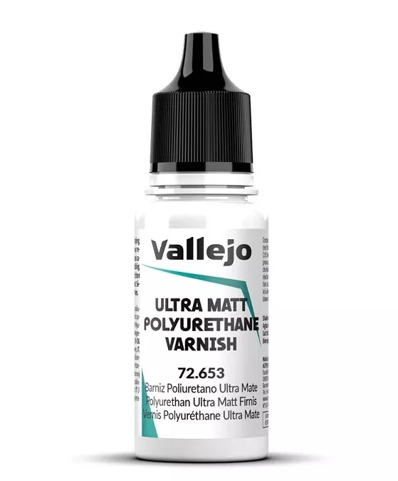 Vallejo 72.653 Game Color Ultra Matt Poly Varnish 18ml
