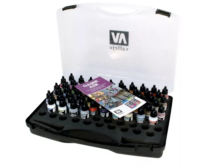 Vallejo 72.872 Game Air Paint 64 Color Set in Case