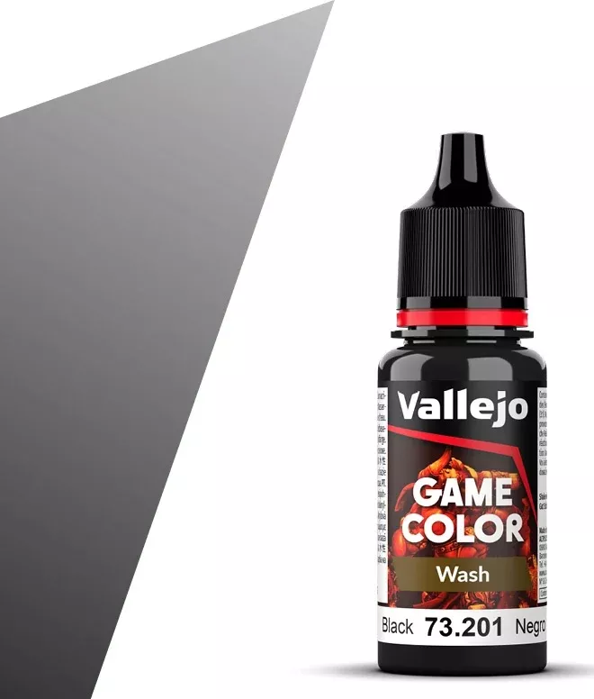 Vallejo 73.201 Game Color Black Wash 18ml