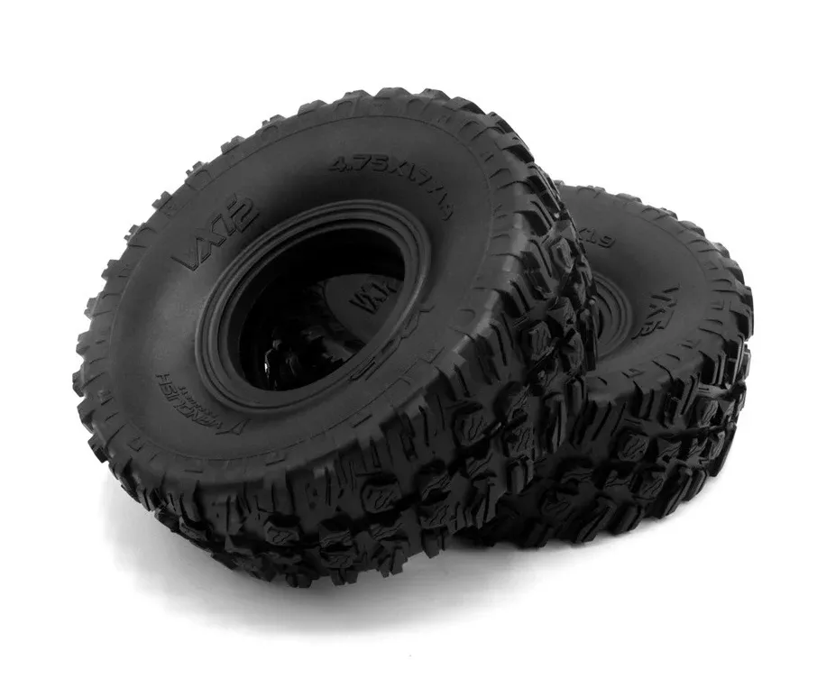 Vanquish VPS10102 VXT2 1.9" Rock Crawler Super Soft Red Compound Tires 2 Pack