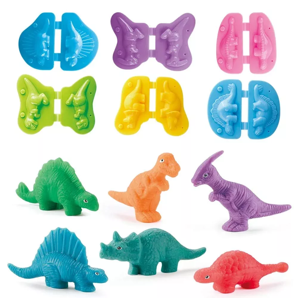 VConejo Dinosaur Shape Maker Toy for Toddlers, Green, Medium Size