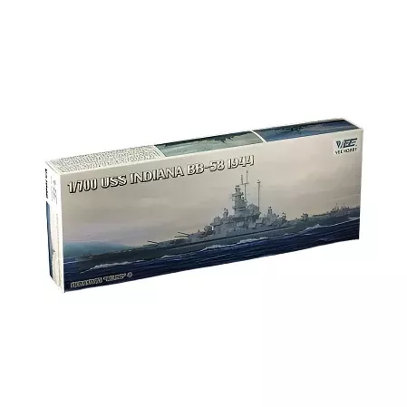 VEE Hobby Models V57006 1/700 USS Indiana BB-58 1941 Plastic Model Kit