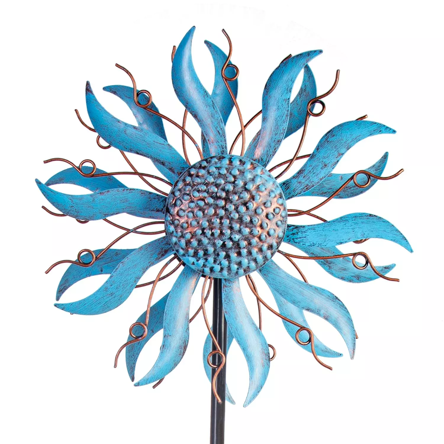Venniy Wind Spinner Outdoor Decoration, 57 H*13 D Wind Sculptures Meta