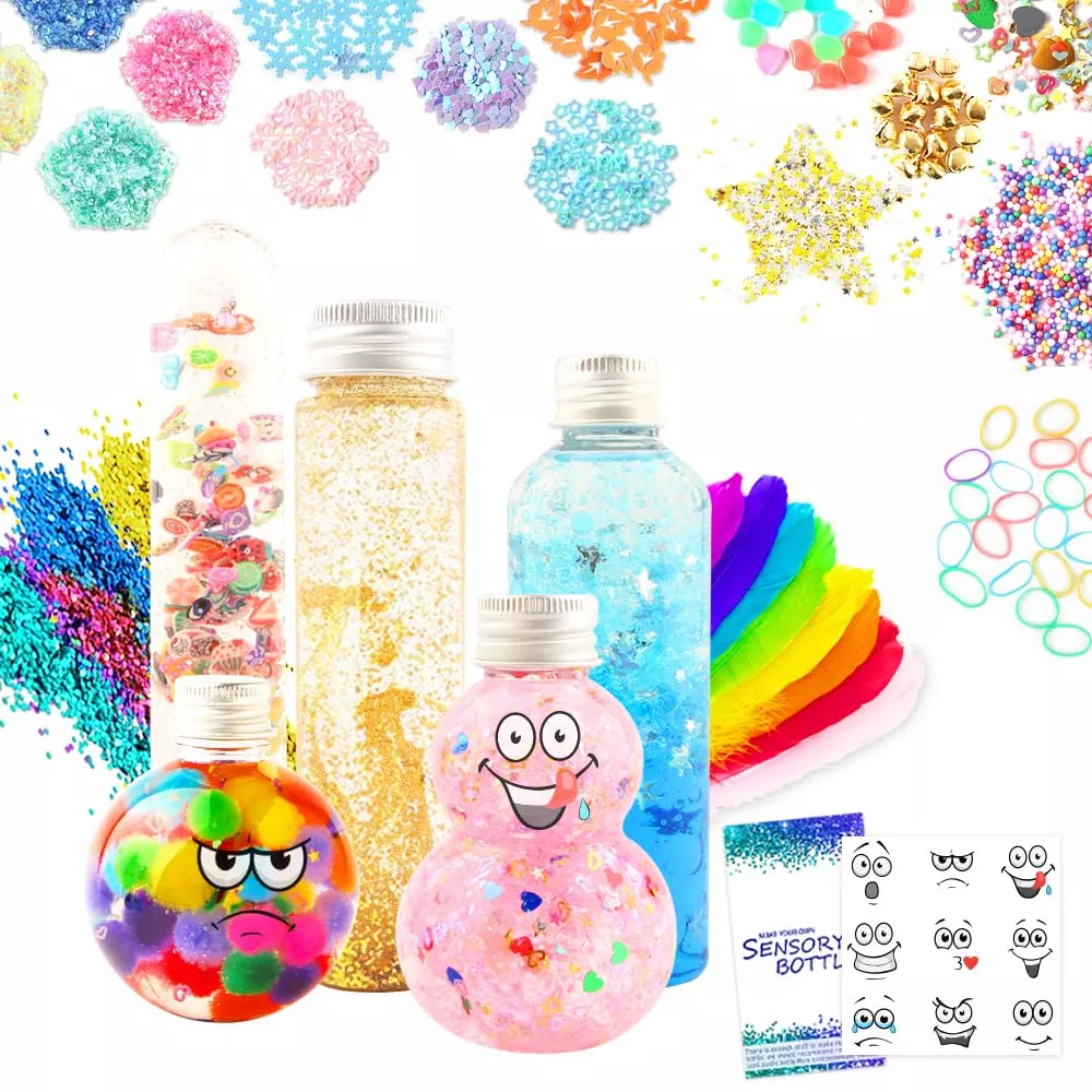 Vmnlooking Sensory Bottles Kits For Calm Down Corner Supplies Magic Mi
