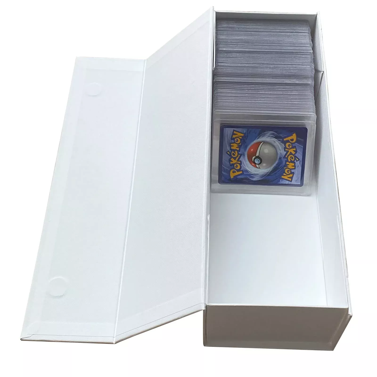 Vowcarol 800-Count Trading Card Storage Box, Topload Hard Case Storage
