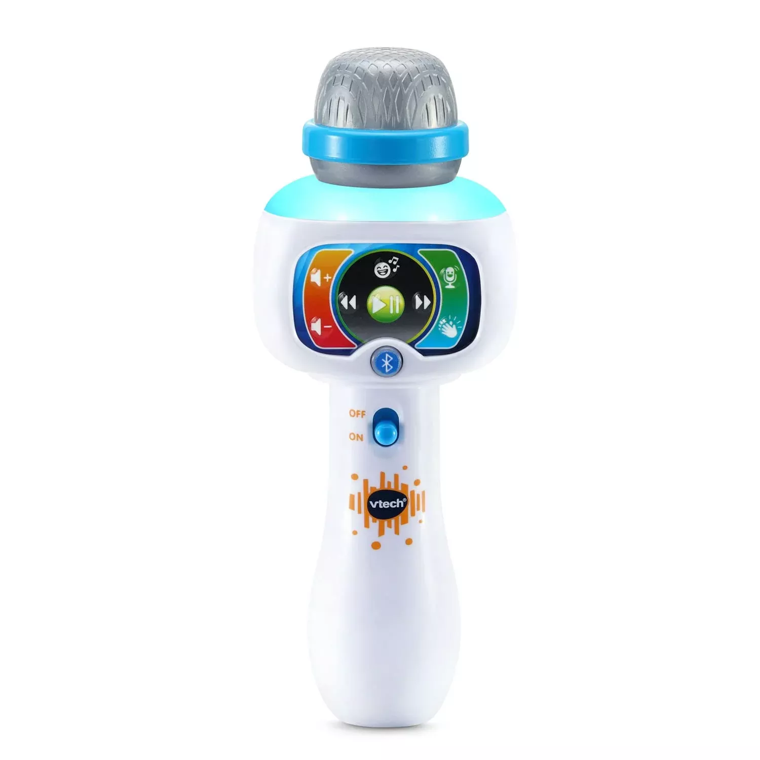 VTech Sing It Out Karaoke Microphone for Kids, White, Ages 2-5