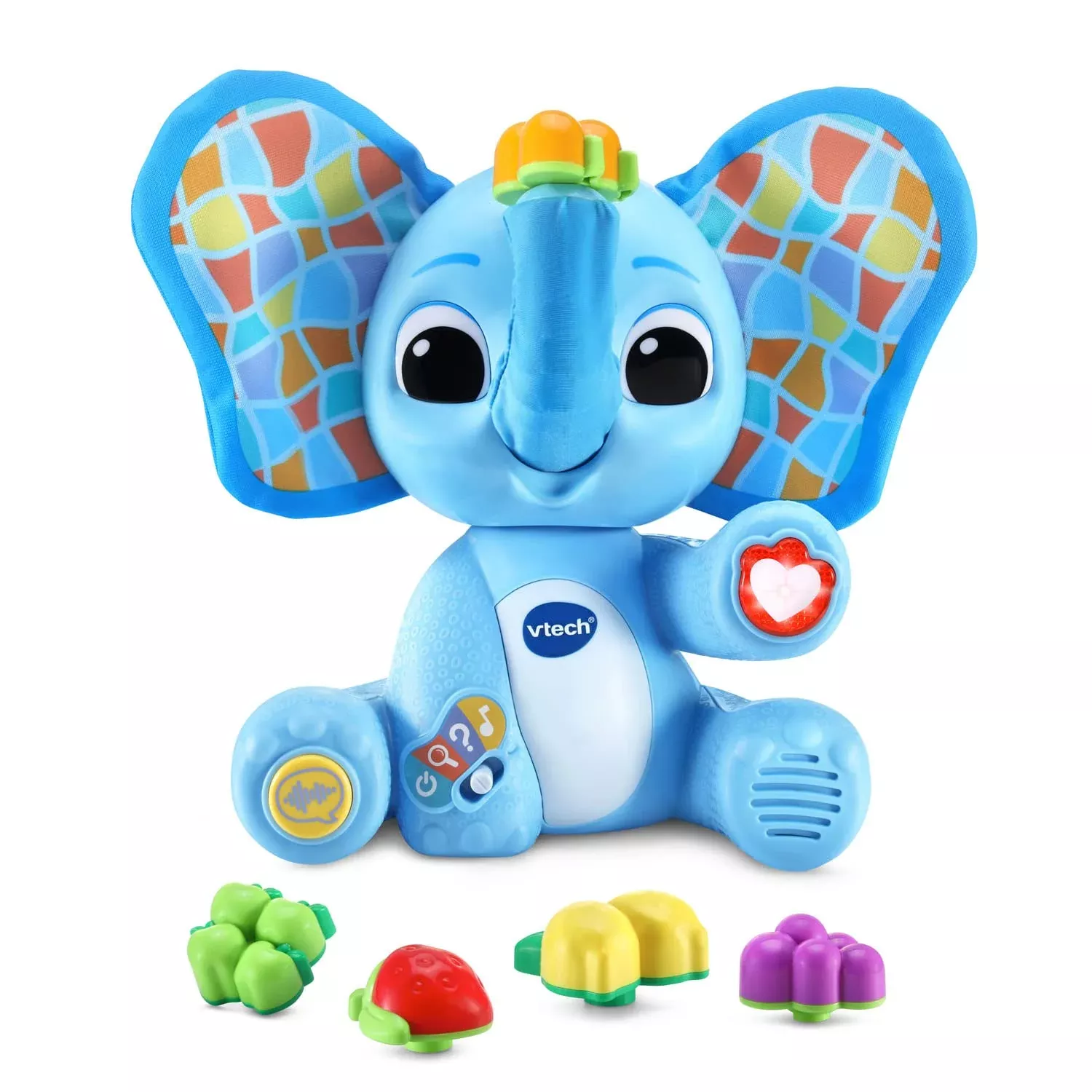 VTech Smellephant Interactive Toy for Ages 1.5-4, Blue, Kid