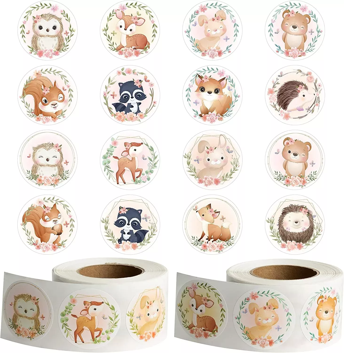 W1Cwey Animals Sticker (Forest Friends)