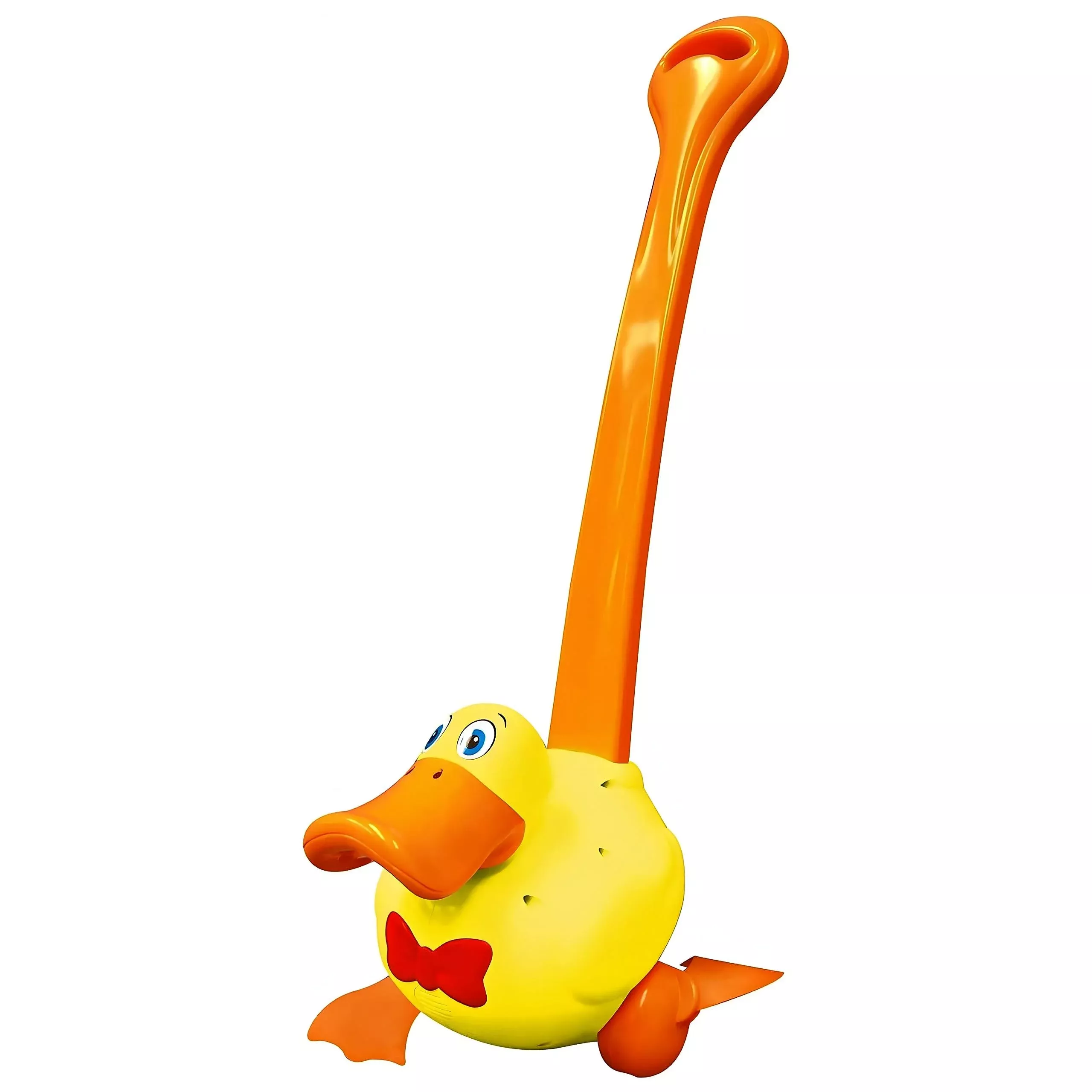 Waddles the Waddle Duck Push Toy for Toddlers, Yellow, Small