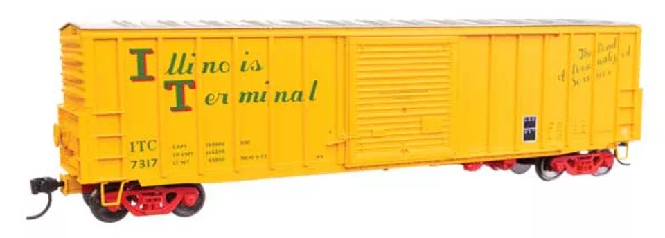 Walthers 910-46013 HO Scale 50' ACF Boxcar Illinois Terminal ITC 7317