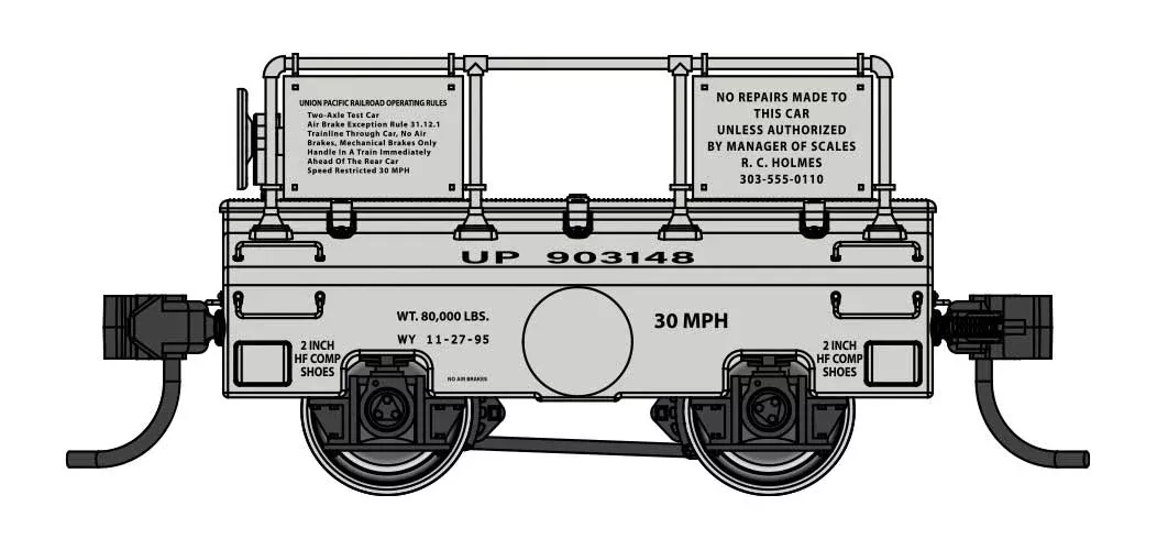 Walthers 920-105306 Scale Test Car Union Pacific #903148
