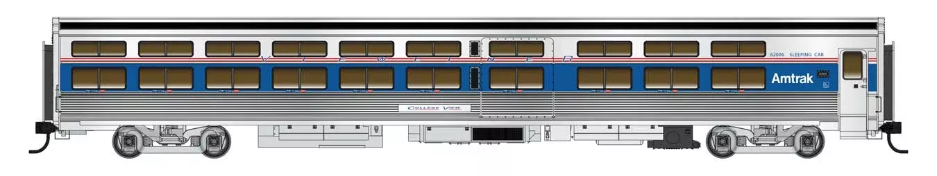 Walthers 920-12301 Viewliner I Sleeper Amtrak Phase IV #62015 (Lighted)