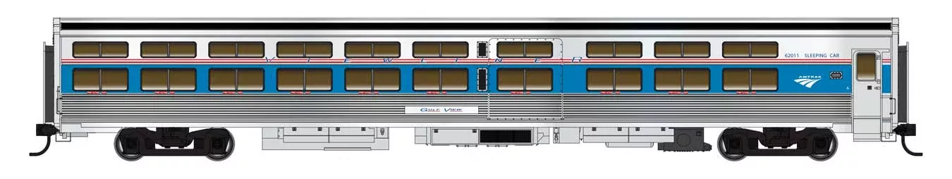 Walthers 920-12307 Viewliner I Sleeper Amtrak VI (Early) #62028 (Lighted)