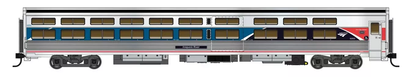 Walthers 920-12311 Viewliner I Sleeper Amtrak Phase VII 62041 Middle River (Lighted)