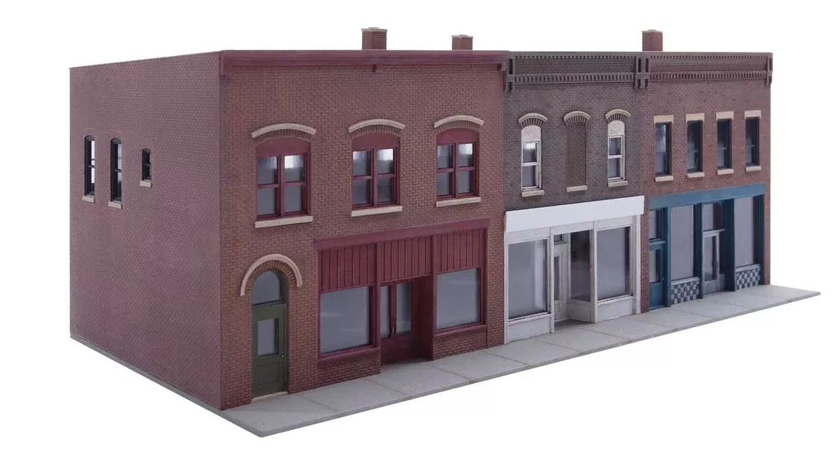 Walthers Cornerstone 933-4043 HO Scale Merchant's Row VI Structure Kit