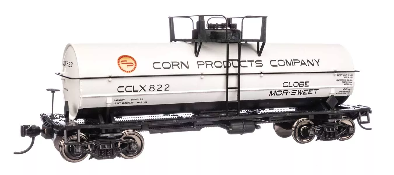 Walthers Mainline 910-48407 HO Scale 36' Large Dome Tank Car Corn Products CCLX 822