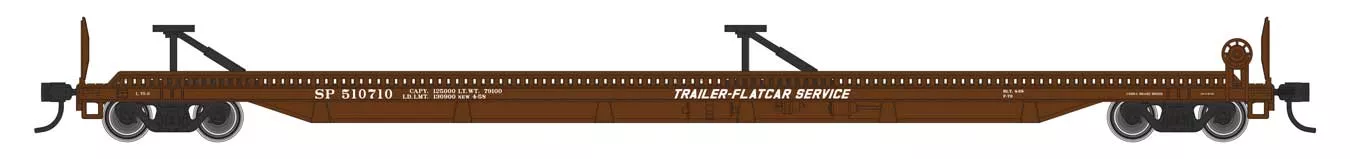 Walthers Mainline 910-5235 HO Scale 75' Piggyback Flatcar Southern Pacific SP 510736