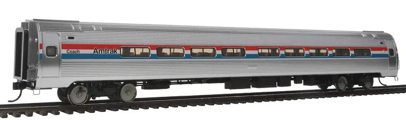 Walthers Proto 920-12207 HO Scale 85' Amfleet I Coach Amtrak Phase III - Lighted