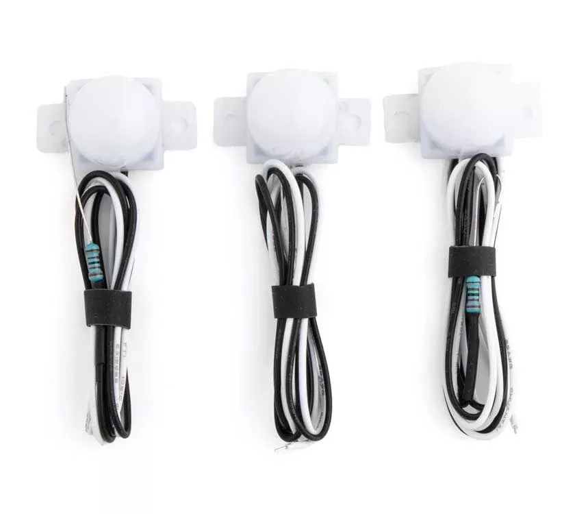 Walthers SceneMaster 949-4871 LED Dome Building Light - Natural White (3 Pack)