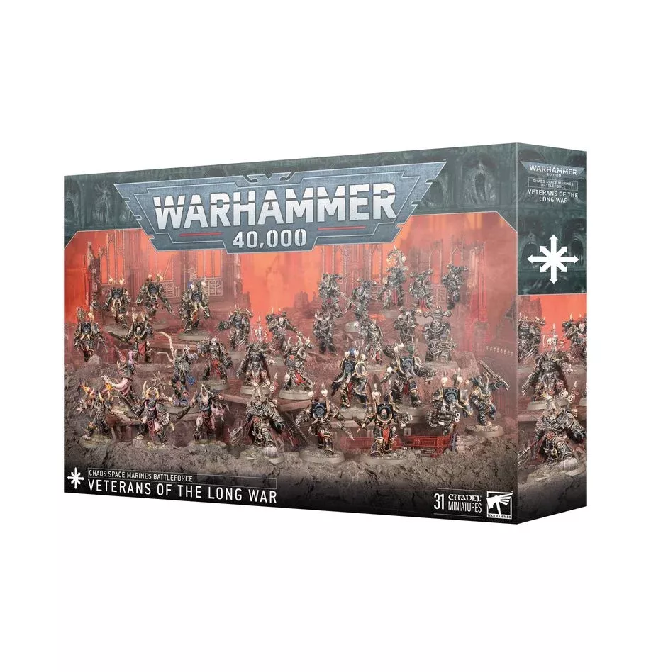 Warhammer 40,000 (43-16) Chaos Space Marines Battleforce: Veterans of the Long War