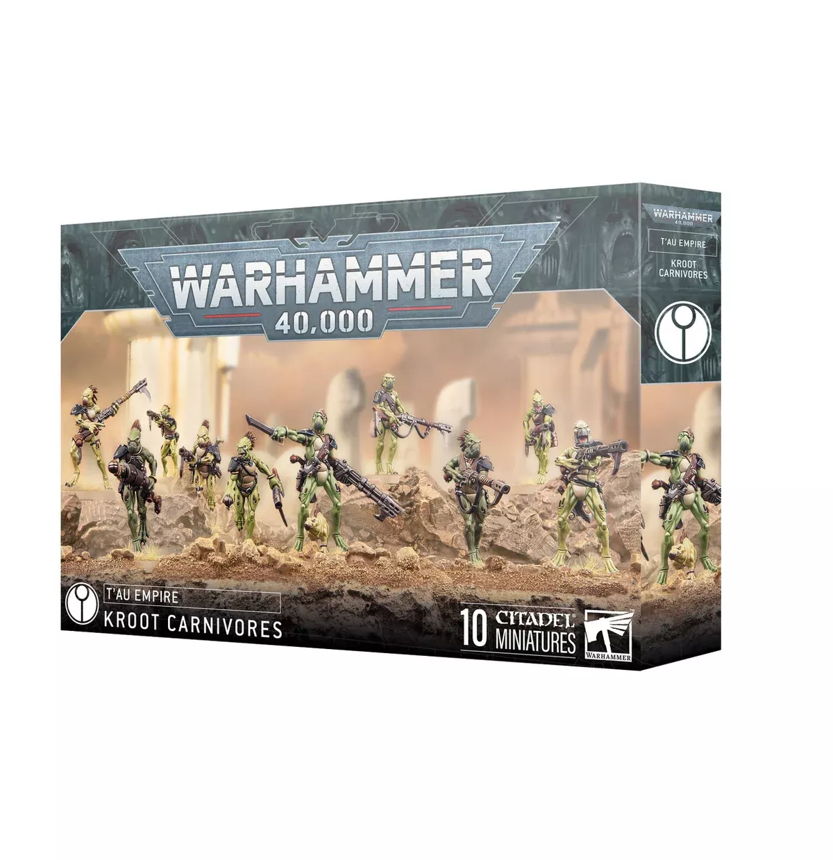 Warhammer 40,000 (56-48) T'au Empire: Kroot Carnivore Squad