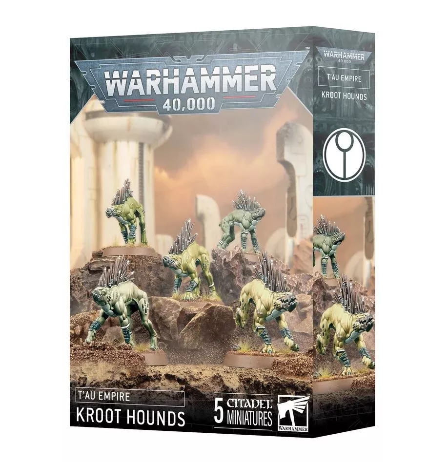 Warhammer 40,000 (56-58) T'au Empire: Kroot Hounds