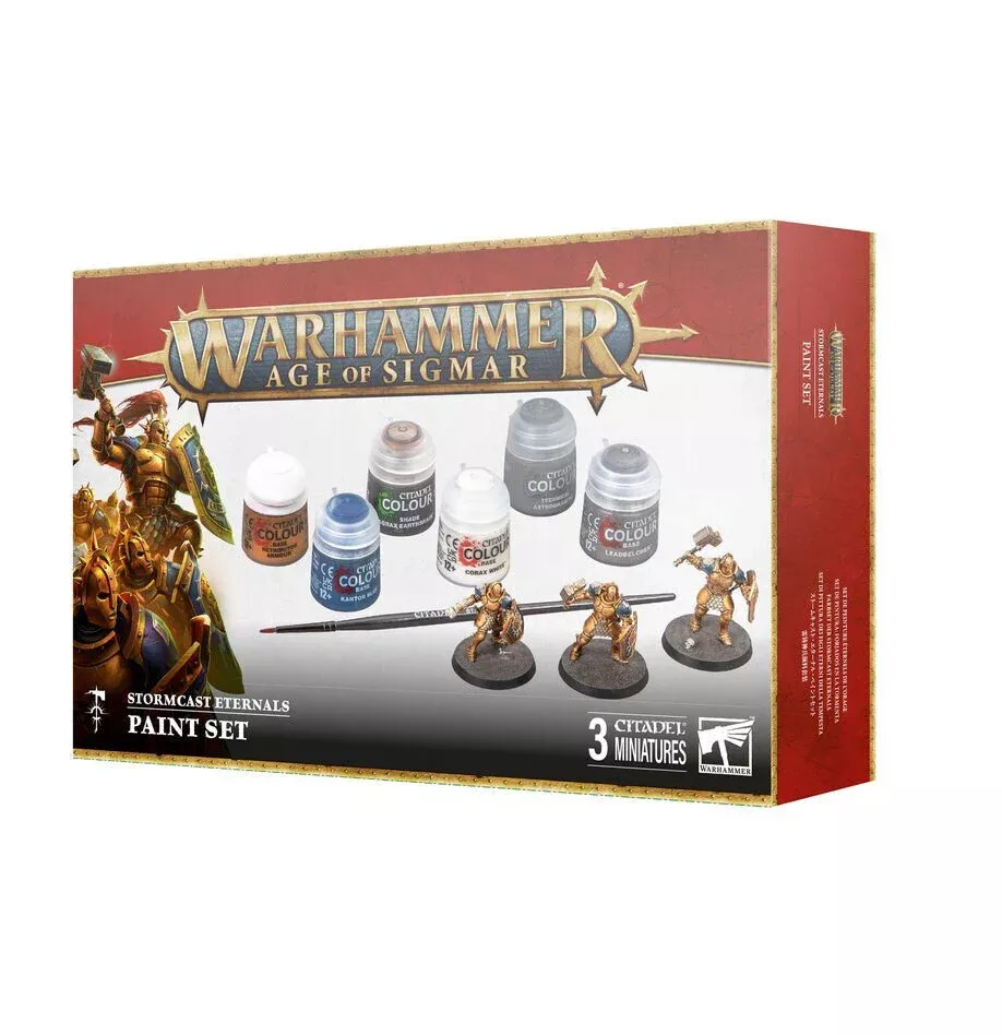 Warhammer Age of Sigmar (60-10) Stormcast Eternals Paint Set