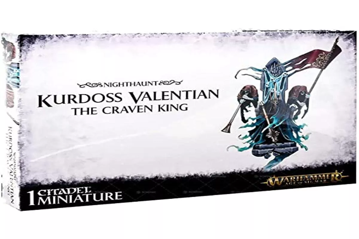 Warhammer Age of Sigmar Nighthaunt Kurdoss Valentian Miniature Model