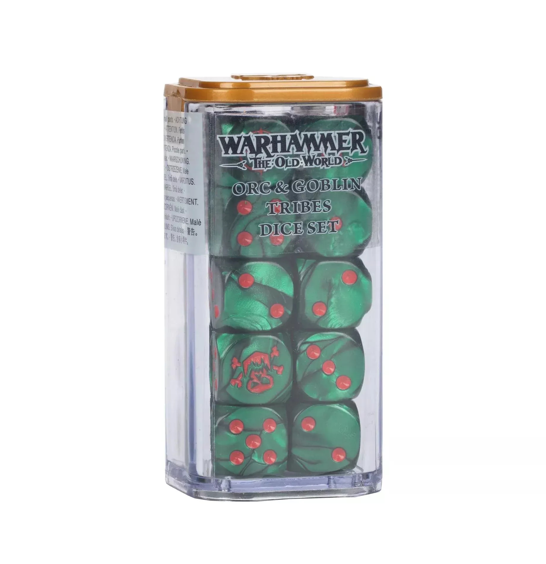 Warhammer Orc & Goblin Tribes Dice - Model 09-04, Plastic Material