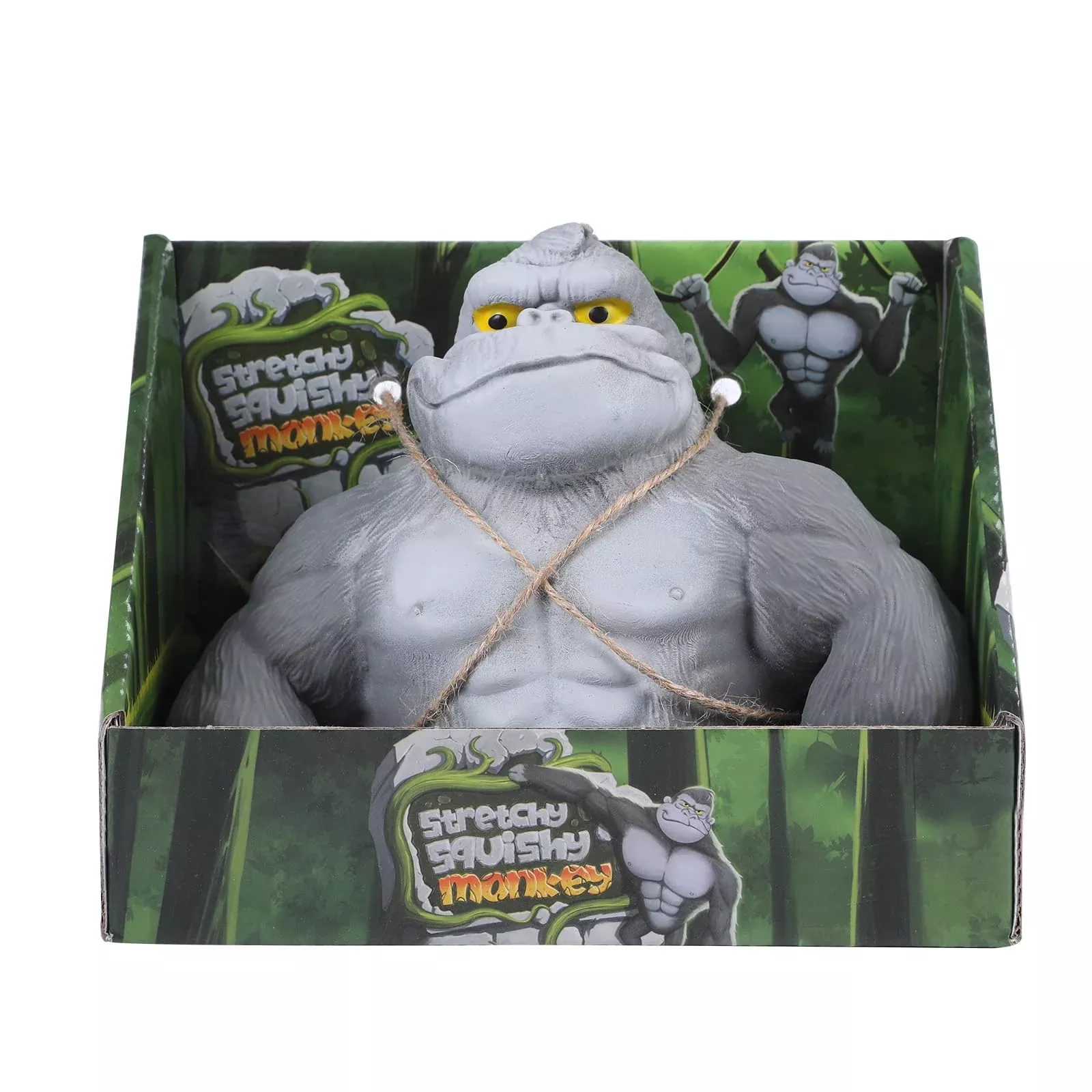 Wayfengli Super Stretchy Gorilla Fidget Toy, Squishy Monkey Squeeze To