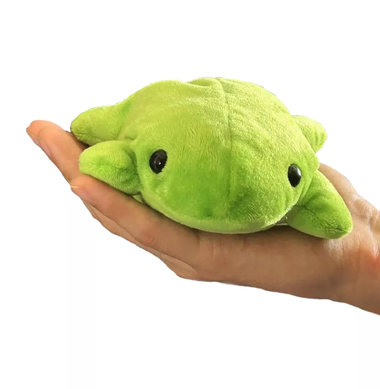 Weightedplush Baby Bean Frog Plush, 7Inch Cute Soft Fluffy Frog Stuffe