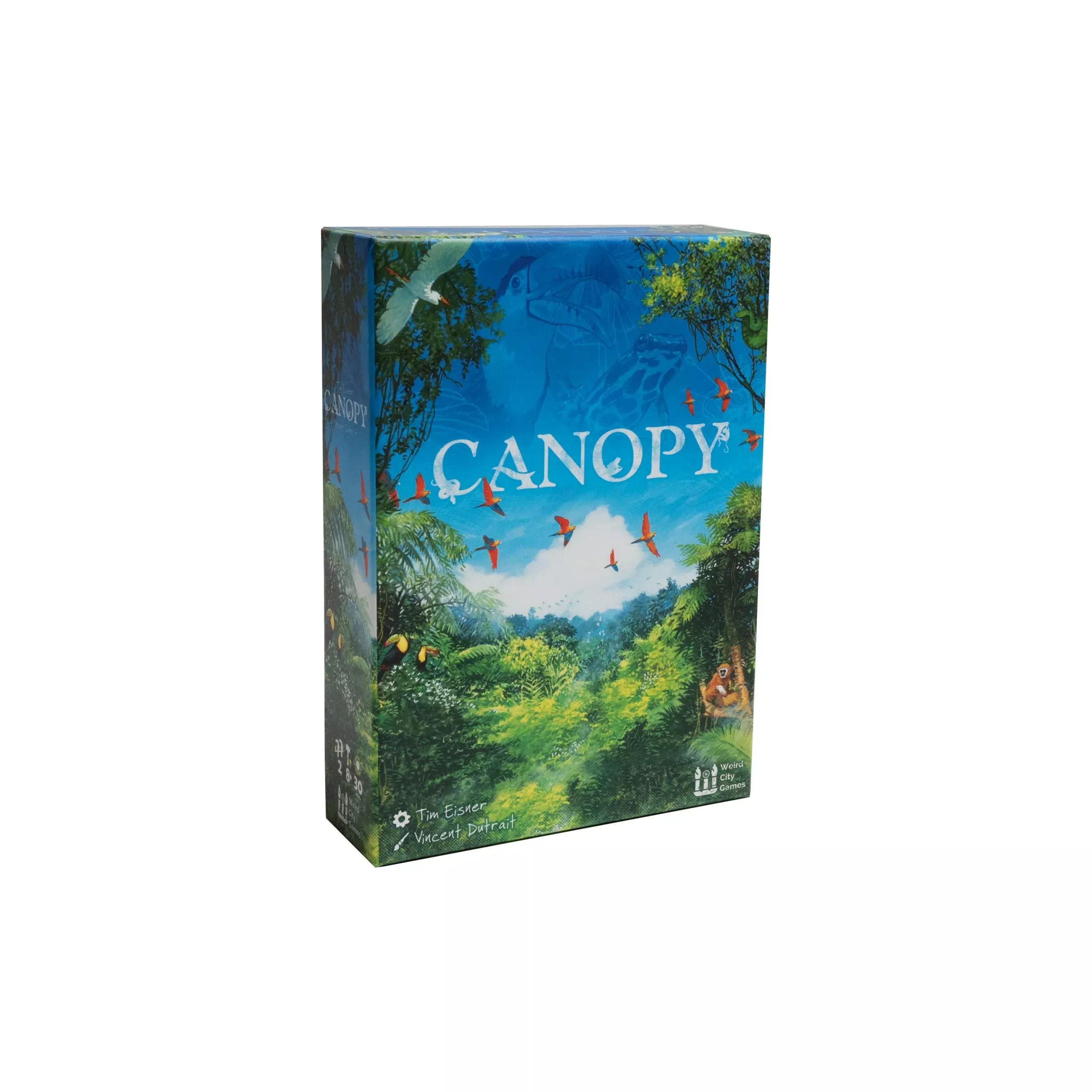 Weird City Games: Canopy, Card Game, Fast And Fun Gameplay, Features 2