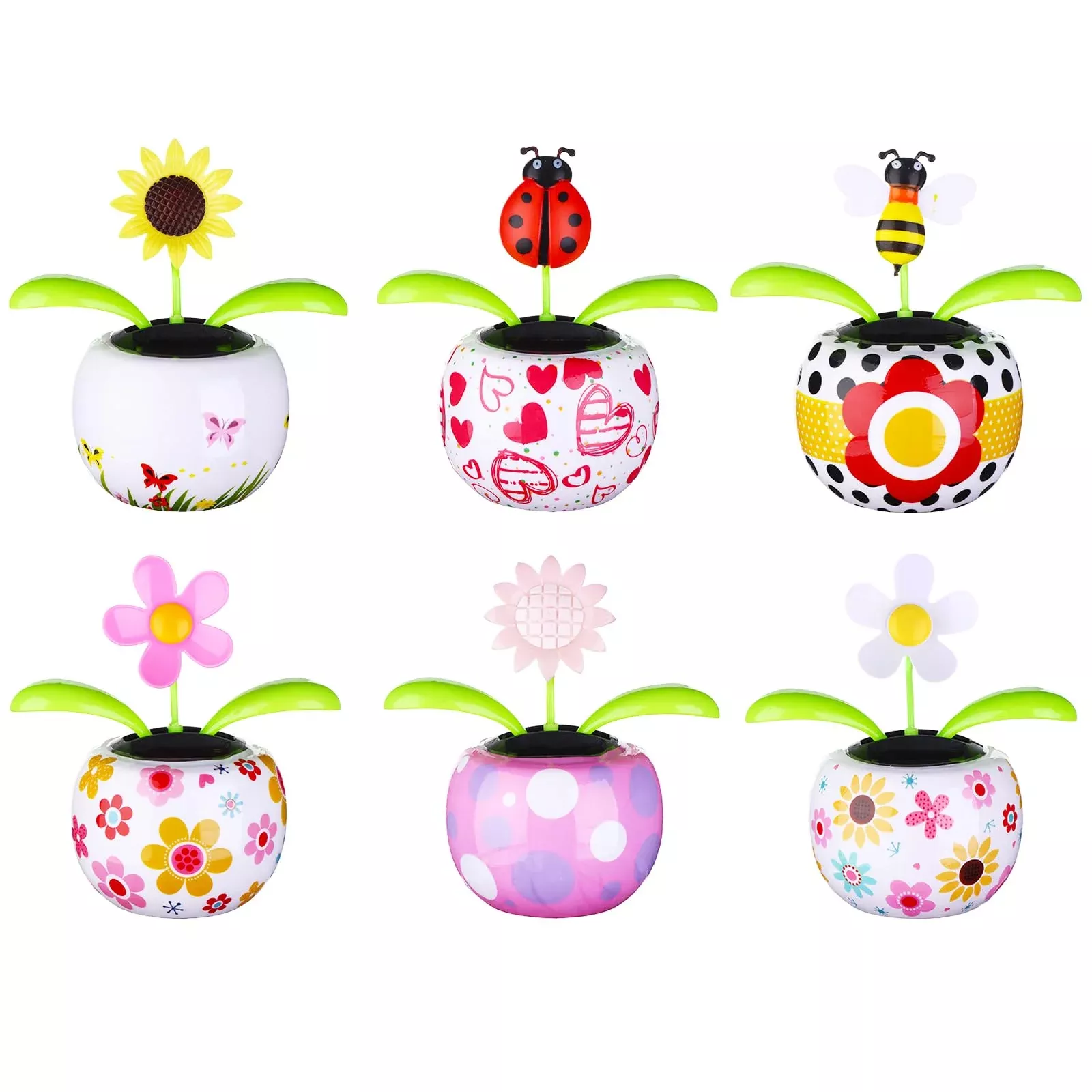 Welecom Solar Dancing Toy, Multicolored, 10"x10"x3",