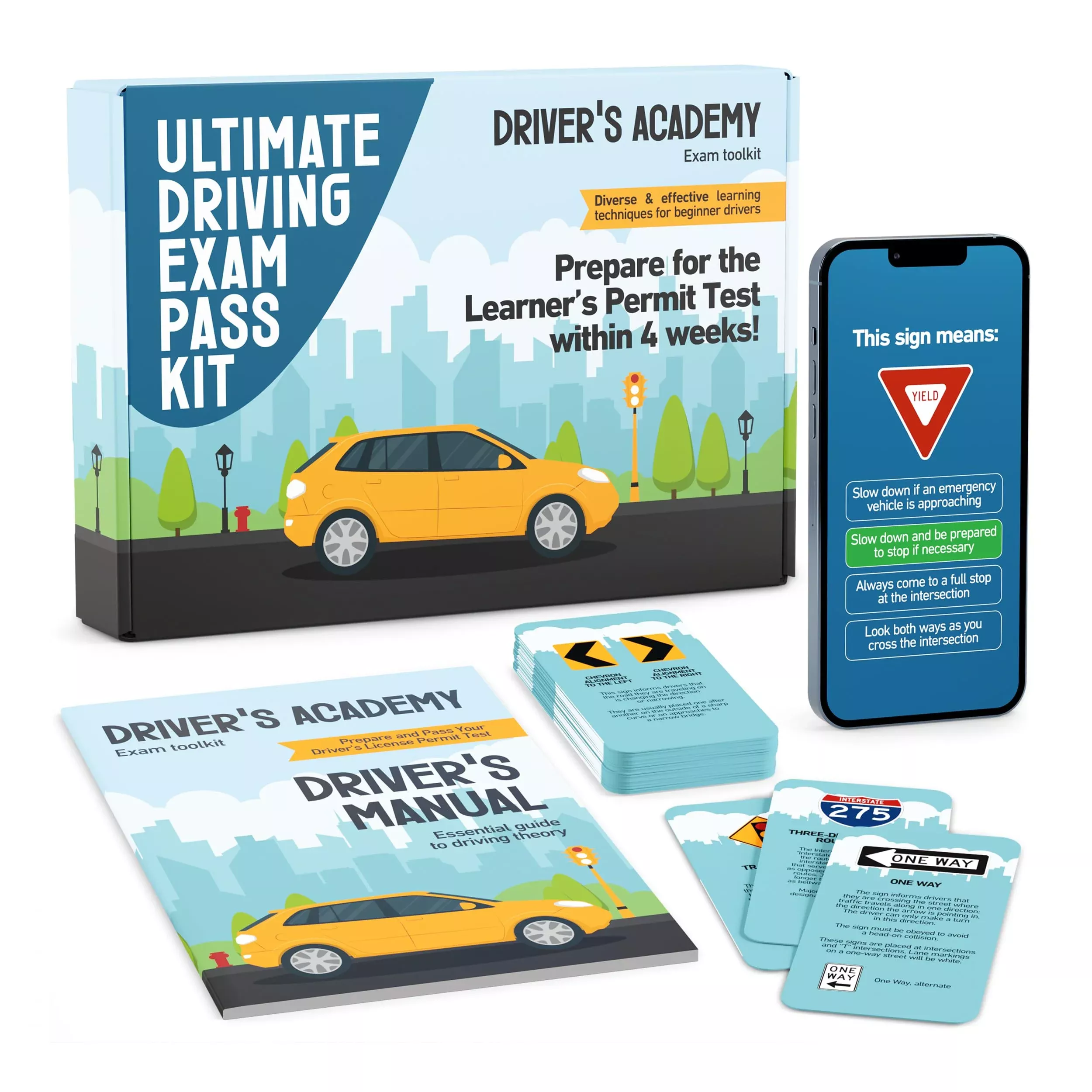 WELL BALANCED All-in-One Driver's Manual for Teen Drivers - Medium