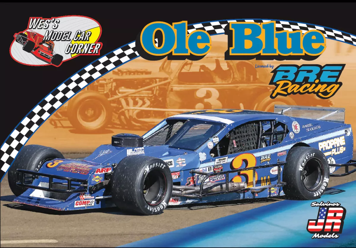 Wes's Model Car Corner 10003 1/25 Ole Blue Modified #3 Kit