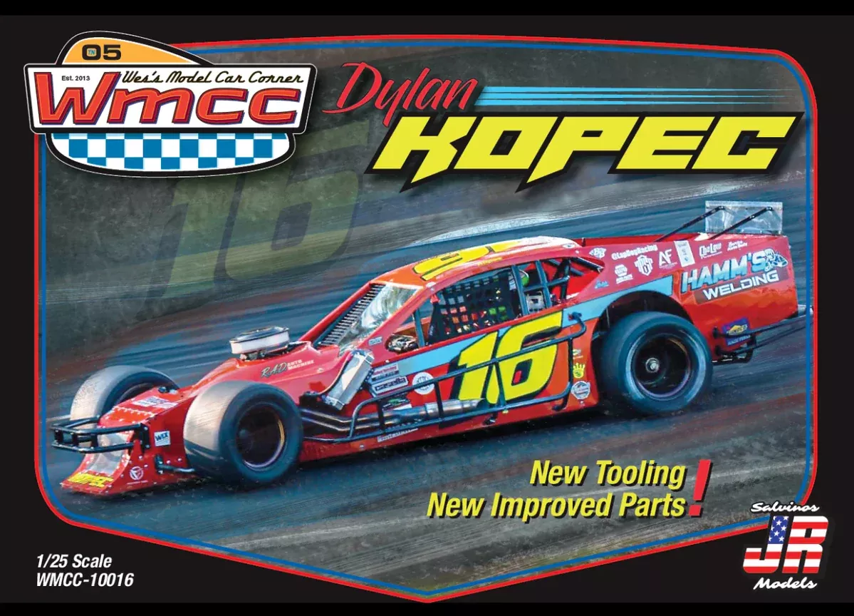 Wes's Model Car Corner 10016 1/25 Dylan Kopec #16 Asphalt Modified Kit