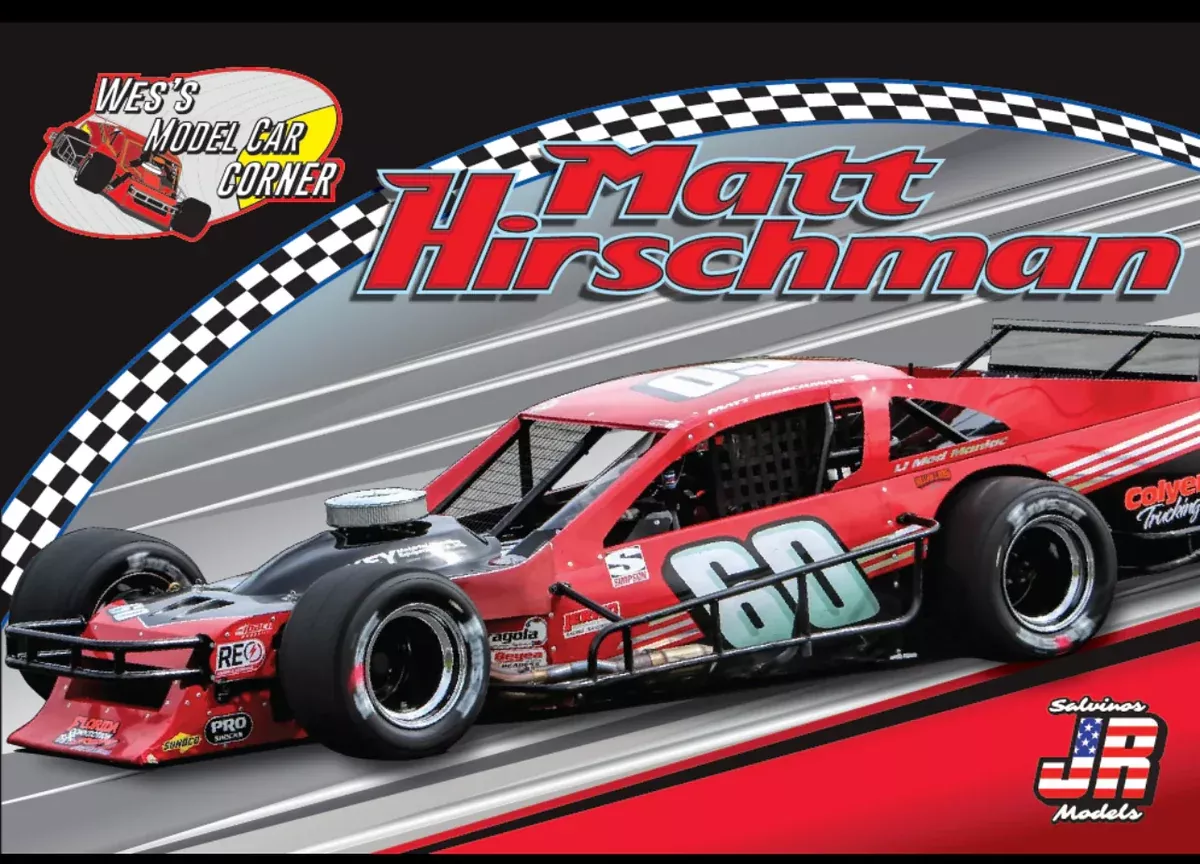 Wes's Model Car Corner 10060 1/25 Matt Hirschman Modified #60 Kit