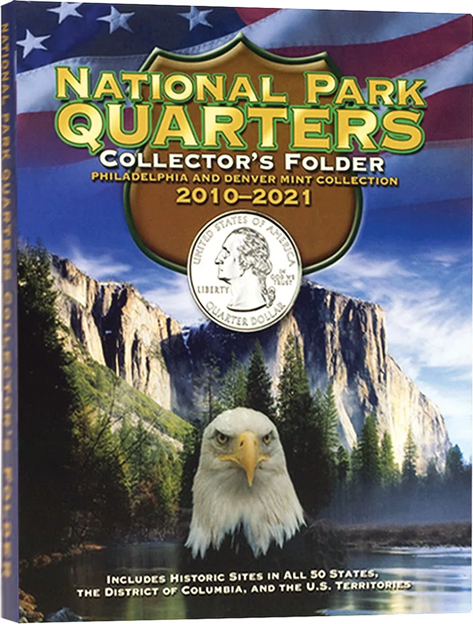 Whitman Publishing 2878 National Park 4 Panel Cushioned Folder
