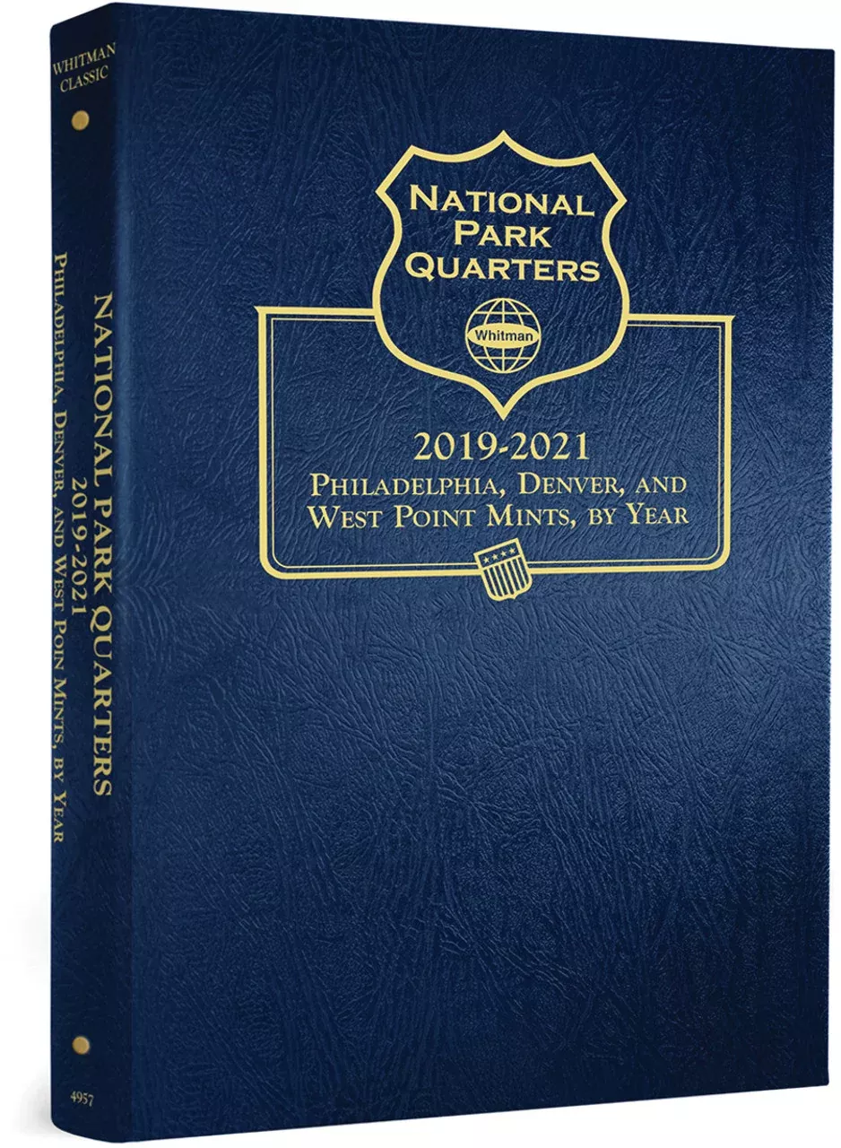 Whitman Publishing 4957 Quarters National Park 2019-2021 (PD&WP Mints)