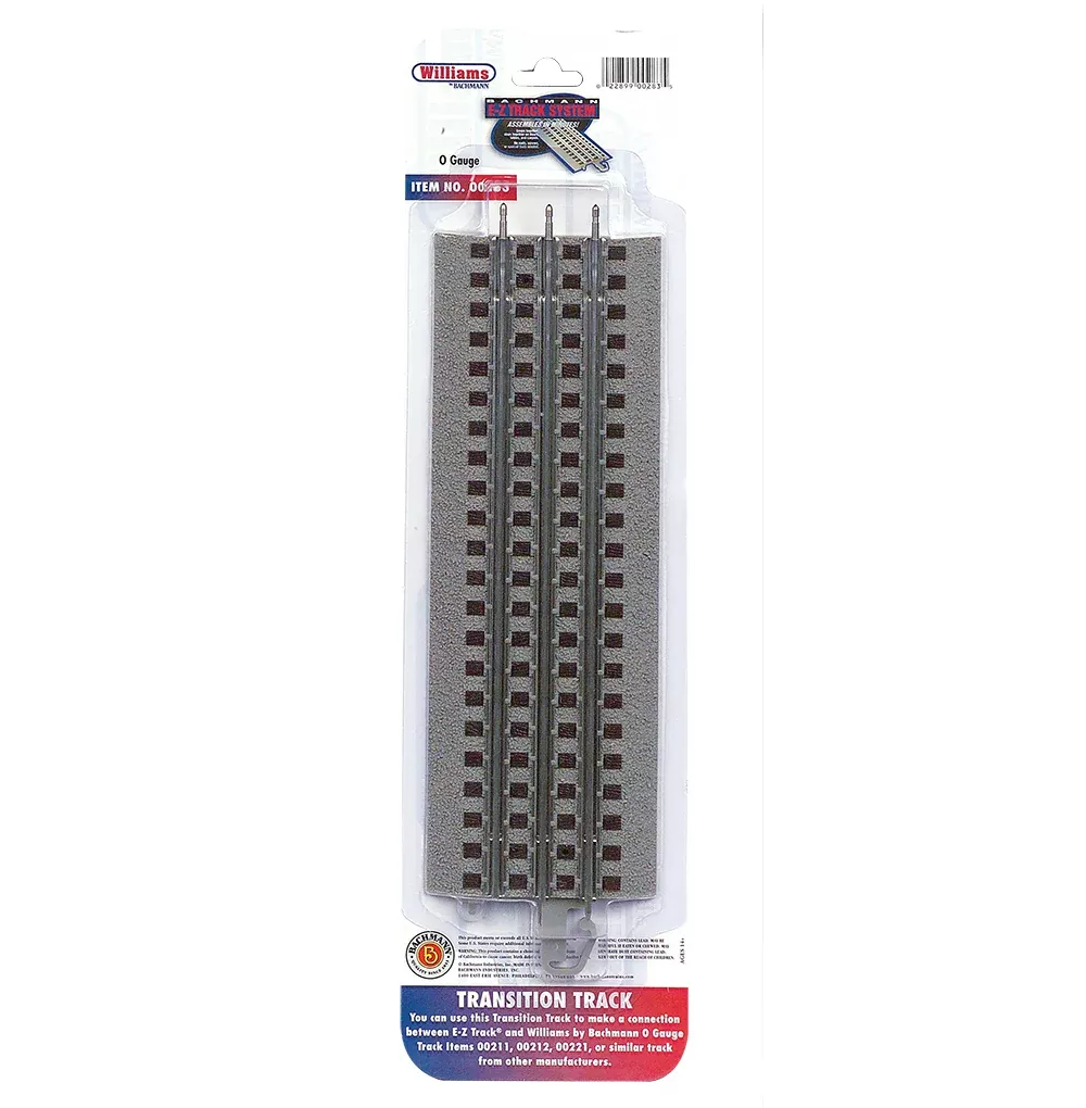 Williams by Bachmann 00283 O Gauge E-Z Track Transition Track