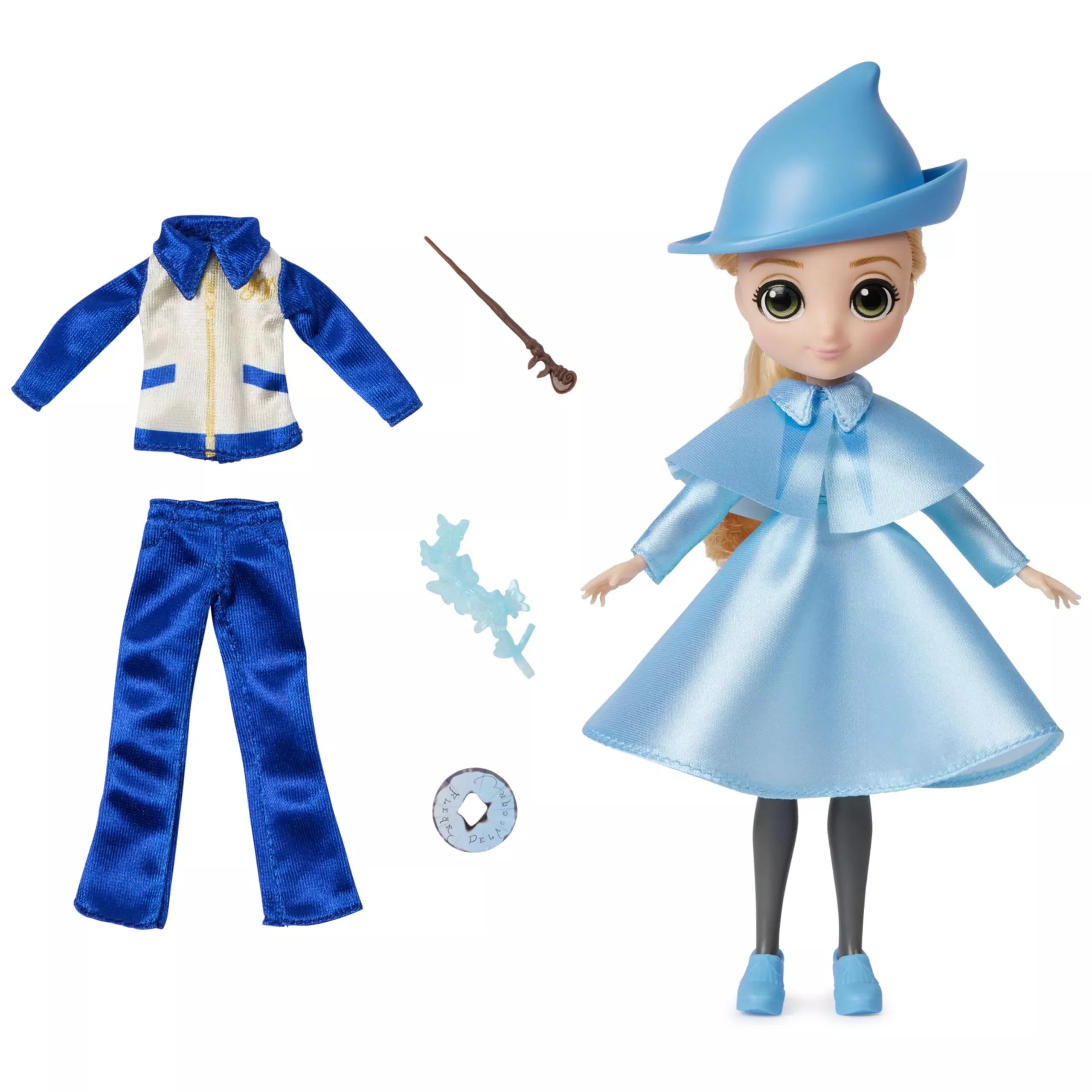 Wizarding World Fleur Delacour Doll Gift Set with 8 Accessories, 8-Inch