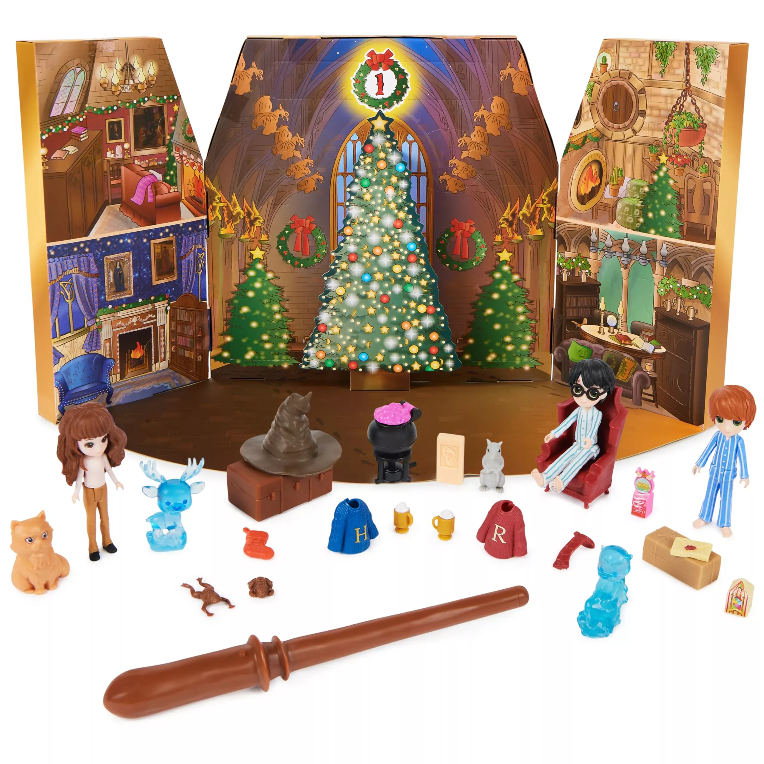 Wizarding World Magical Minis Advent Calendar 2023 with 24 Surprises